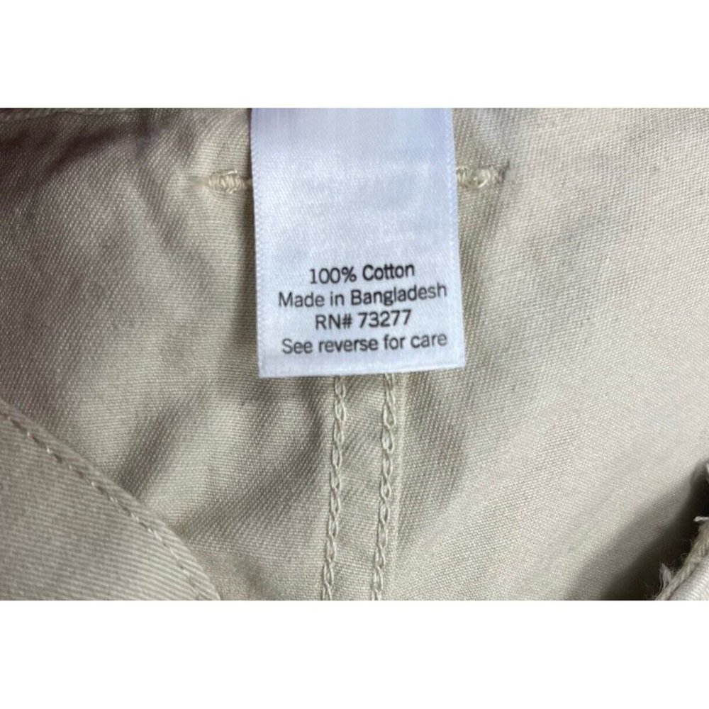 Croft & Barrow Men Cargo Shorts SIZE 52 Color Brown Khaki - Picture 8 of 11